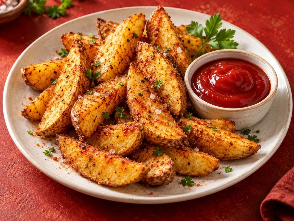 A crisp oven-baked favourite. Made for one more dip.